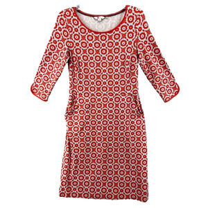Boden | Dresses | Boden Arabella Sleeveless Jersey Knit Sheath Dress Coral  Floral Size | Poshmark
